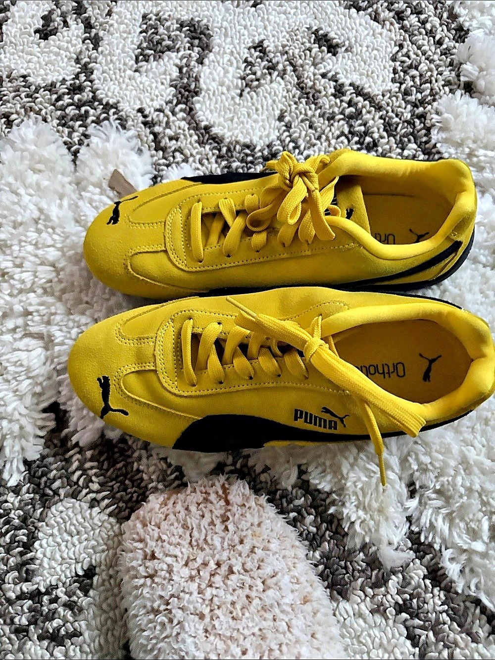 Puma Speedcat OG Pelé Yellow Black Sneakers